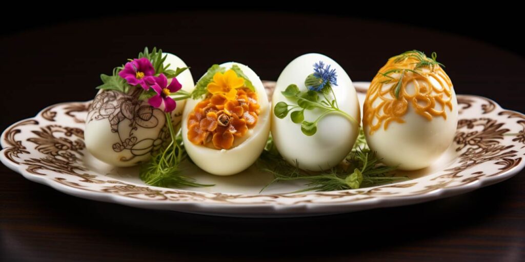 Jak ozdobić jajka faszerowane