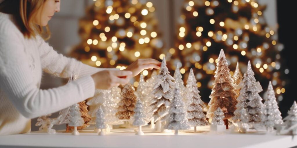 Jak ozdobić styropianowe choinki