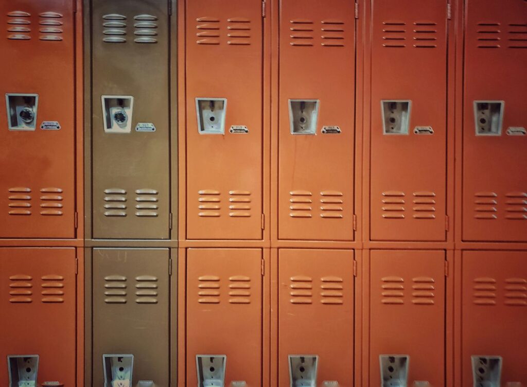 Ozdobione szafki szkolne